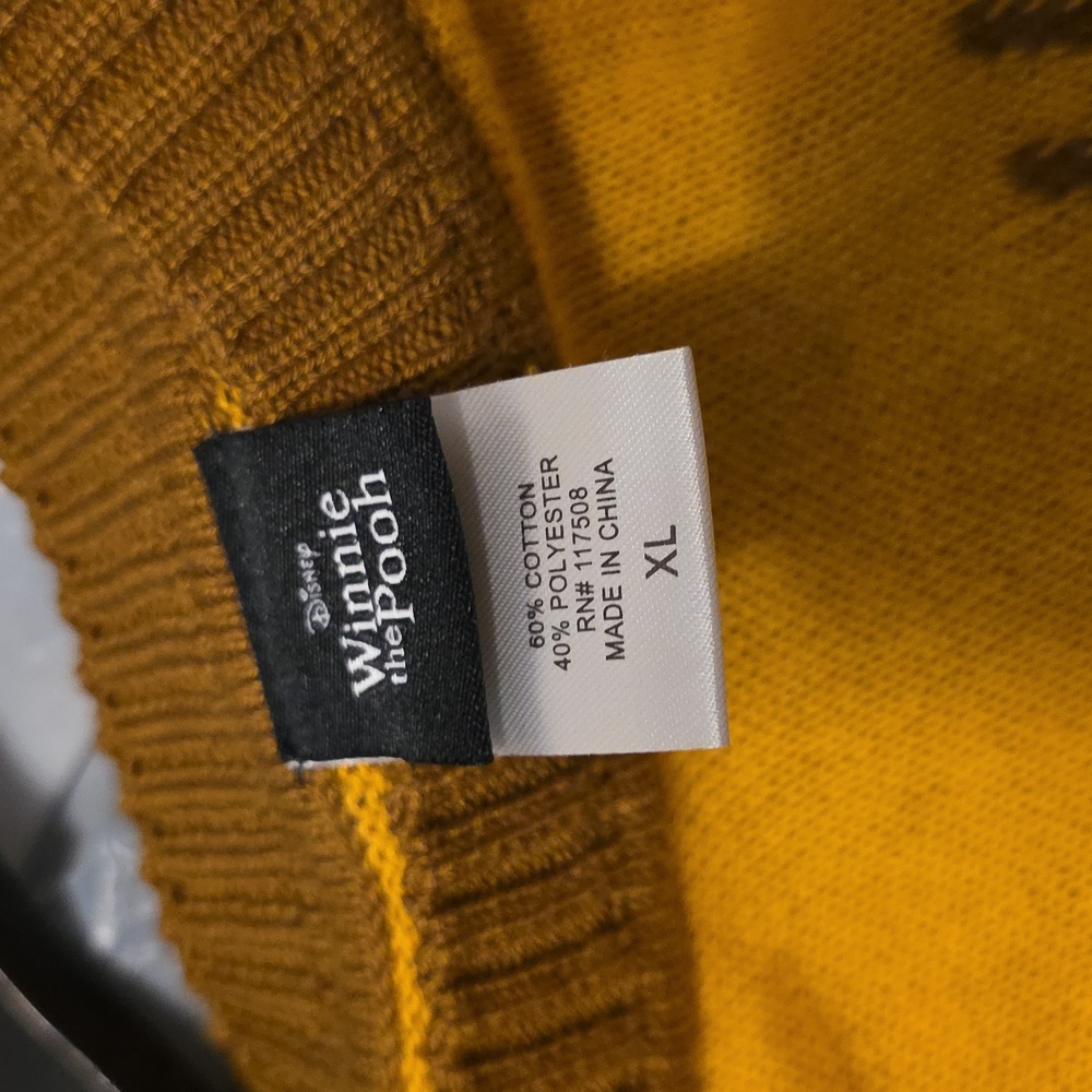 Winnie the Pooh Yellow Sweater - Picture 4 of 4